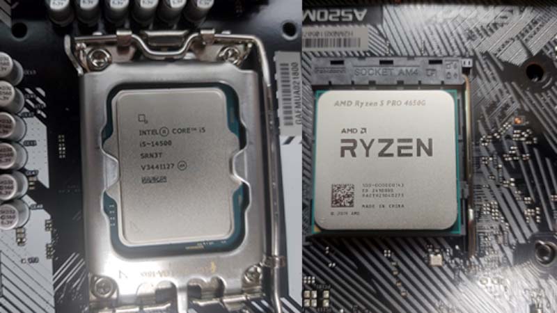 CPU 내장그래픽 성능 비교 (인텔 VS AMD)