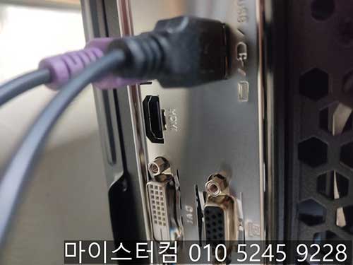 주식 거래용 조립 컴퓨터 그래픽카드