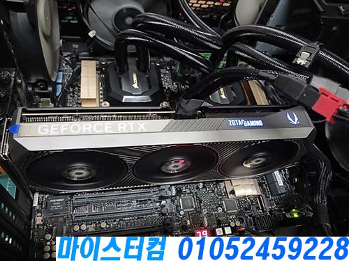 조립 컴퓨터 메인보드 그래픽카드 교체 설치